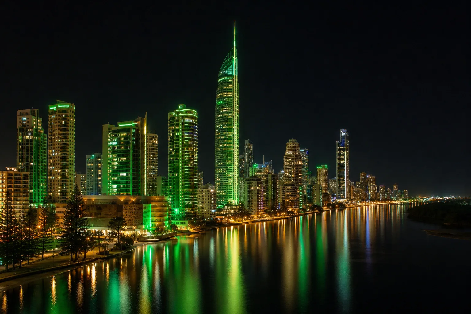 Editorial city guide graphic for Ignition Casino readers in Gold Coast, QLD